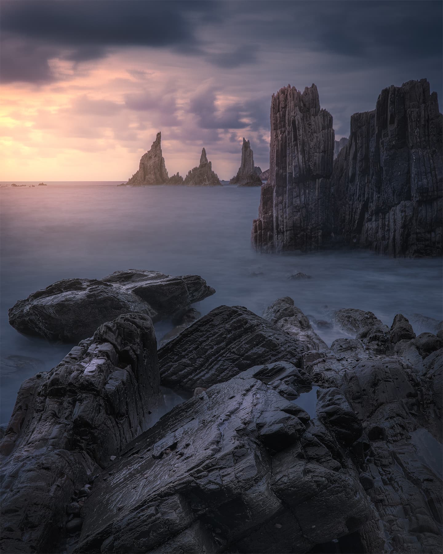 Dragons - North Spain - coastal - Limited Edition Fine Art Print