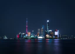 Shanghai at night
