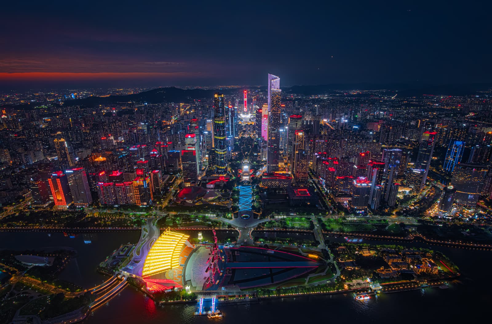 Guangzhou night view
